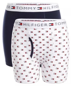 TOMMY HILFIGER Little & Big Boys Boxer Briefs Colorblocked 2-Pk. - Picture 1 of 3