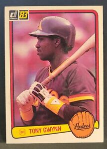1983 Donruss #598 Hall of Famer Tony Gwynn Rookie Card San Diego Padres - NRMT