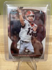 2022 Bowman Chrome U #39 Stetson Bennett 1st Georgia Bulldogs UGA Football