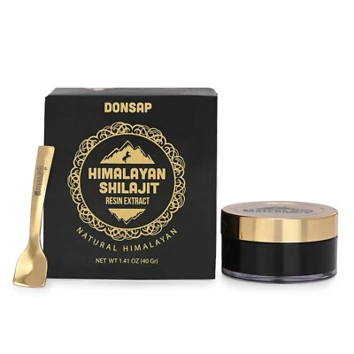 Shilajit 40 GRAM HIMALAYAN Exp.2027 Organic 100% NATURAL PURE 300 SERVINGS FRESH