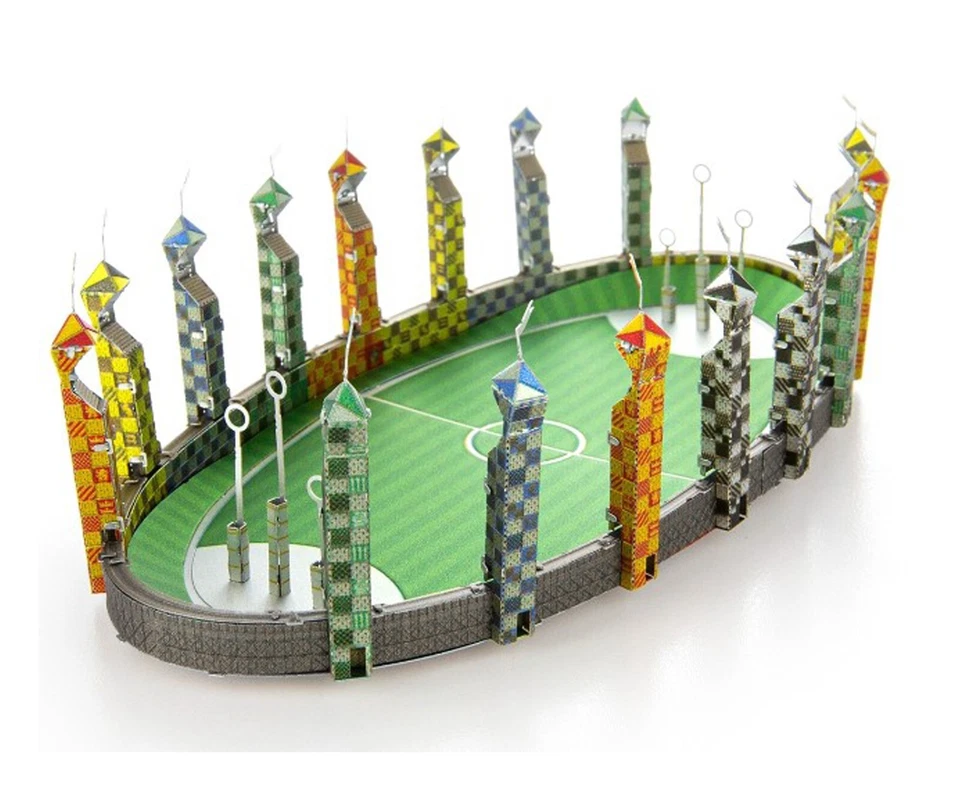 FASCINATIONS Metall Erde Harry Potter Quidditch Pitch Faszinationen 3D Metall Modellbausatz MMS466