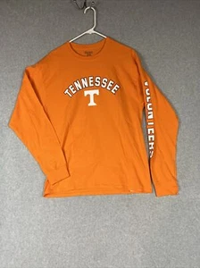 Tennessee Volunteers Adultos Grande Hanes Camisa Pullover Manga Larga Naranja Usada en Excelente Condición - Imagen 1 de 7