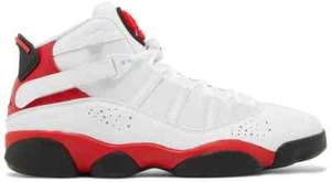 Jordan 6 Rings (Size 13) 322992-126 "Red/White/Black" Men's Basketball Shoes - Picture 1 of 6