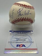 Bill White Giants Cardinals Phillies Signed Autograph OMLB Baseball PSA DNA *89