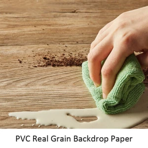 Wood Marble Cement Grain Photography Backdrop Background PVC Paper For Food INS - Picture 1 of 21