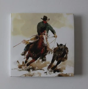 Signed ANOTHER COWBOY Artist DON WELLER WATERCOLORS Hardcover - Picture 1 of 12