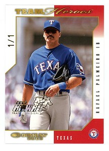 2003 Donruss Team Heroes Hawaii Trade Conference Rafael Palmeiro 1/1 