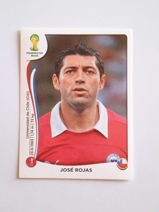 No. 152 Jose Rojas Chile - Toilet Brazil 2014 Panini