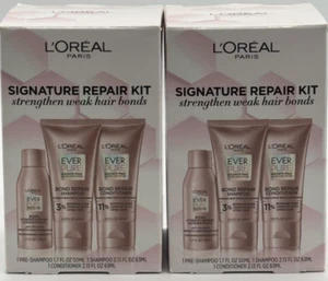 2PK Loreal Paris Signature Repair Kit SET ~ FAST SHIPPING ~ NEW IN BOX - Picture 1 of 5