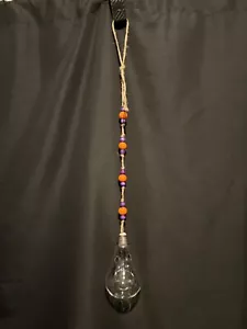 Hanging Beaded Glass Propagation Vase Lightbulb - Picture 1 of 9