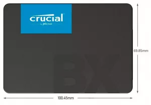 Disco Duro SATA 240GB SSD Estado Solido Crucial BX500 2,5" 3D Nand - Imagen 1 de 8