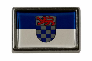 U24 ESA Flaggenpin | Anstecker 15x23 Mm | Metall & Acrylglas | Mit Butterflyclip