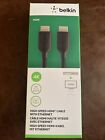 Belkin (2m) High Speed HDMI Cable with Ethernet Gold Plated 4K