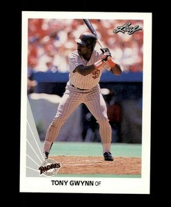  1990 Leaf #154 Tony Gwynn (ref 107201)