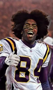 Classic Sports Prints - Randy Moss Vikings - Huge - Ready2Hang - Canvas Print - Picture 1 of 5