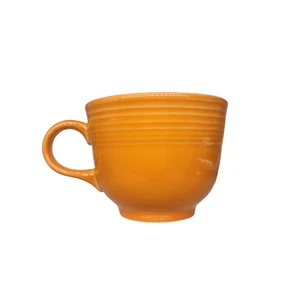 Taza de té Fiesta caléndula retirada 2008-2012 taza naranja pequeña cerámica fiestaware - Imagen 1 de 7