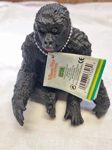 Safari LTD Mountain Gorilla Female Vanishing Wild Collection Vintage Schleich - Picture 1 of 8