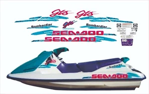 SEADOO GTS 1994 Graphics / Decal / Sticker Kit - Picture 1 of 4