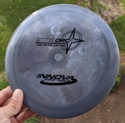 Swirly Gray PFN Star Orc Innova Disc Golf NEW 166g - Image 1 of 3