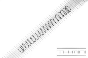 Druck-Feder 1,5mm angelegt 26,5x224mm 2,8kg Spiral Edel-stahl rostfrei Metall - Bild 1 von 1