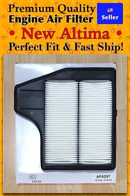 Filtro de aire del motor AF6297 para Nissan Altima 2013-18 2,5 L 4 cilindros Foto 1 de 3