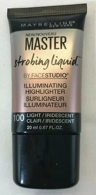 Iluminador líquido estroboscópico Maybelline MASTER 100 luces nuevo en paquete Foto 1 de 2