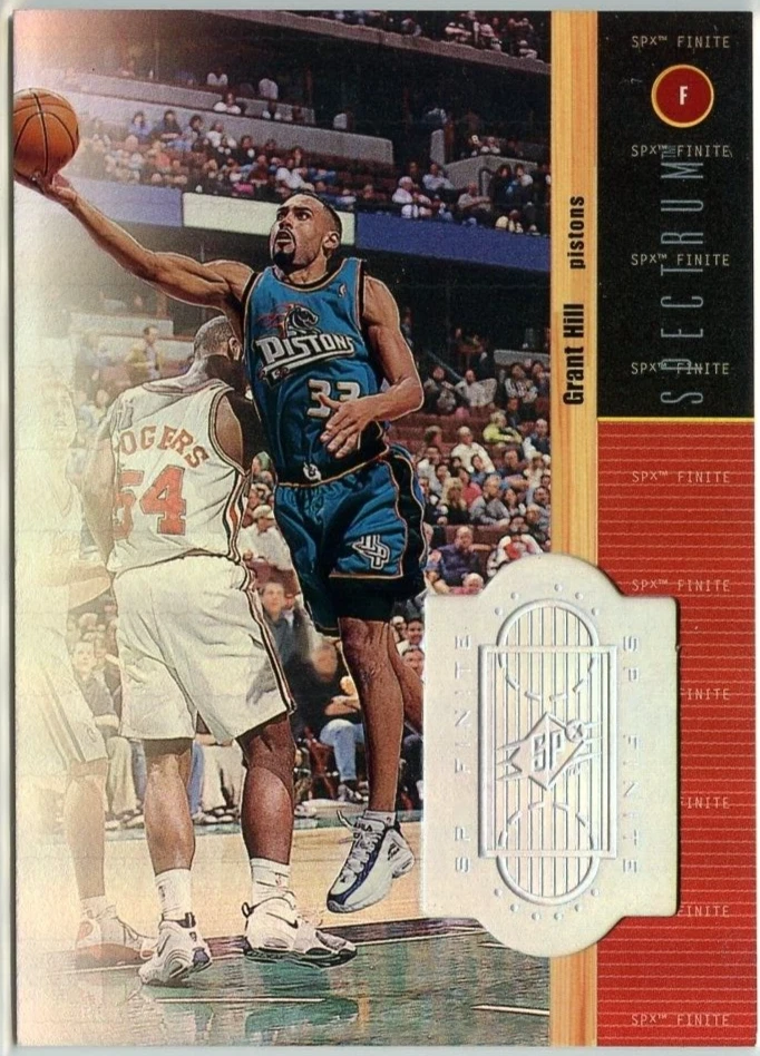 1998-99 SPx Finite Spectrum Grant Hill #008/350 *DETROIT PISTONS*