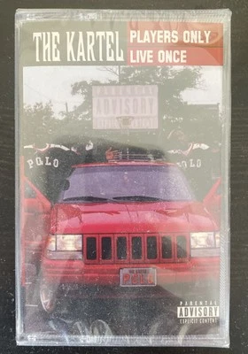 The Kartel- Players Only Live Once 1997 reissue Limited Edition Red Cassette New - Image 1 of 2