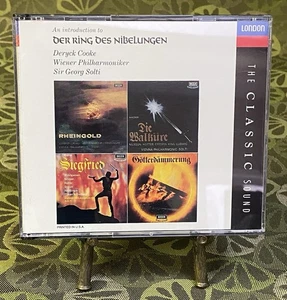 Wagner Der Ring Des Nibelungen Solti Vienna Philharmonic 4 CD Opera Box Set-NR! - Imagen 1 de 3