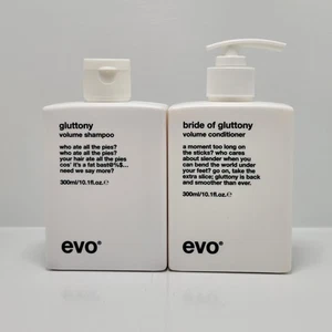 EVO Gluttony Volumen Shampoo & Braut der Völlerei Volumen Conditioner 10,1 Oz. DUO - Bild 1 von 1