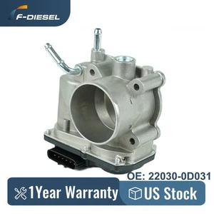 Cuerpo del acelerador para Pontiac Vibe 2005-2008 Toyota Corolla Matrix 1,8 L 22030-0D031 - Imagen 1 de 7