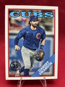 Dansby Swanson 1988 Topps 35th Anniversary #2T88-21 - 2023 Topps Series 2 CUBS - Picture 1 of 9