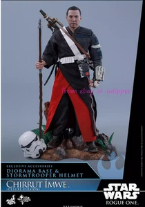 Perfect Hot Toys Mms403 1/6 Rogue One Chirrut Imwe Deluxe Version Action Figure - Picture 1 of 6