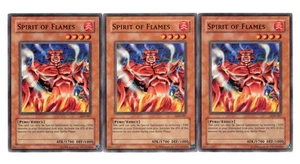 Yugioh - 3X Spirit of Flames - Común - Ilimitado - LON-067 - Casi Como Nuevo - Imagen 1 de 1