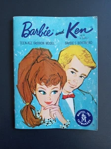 Vintage 1962 Barbie and Ken Mattel Fashion Booklet - Picture 1 of 12