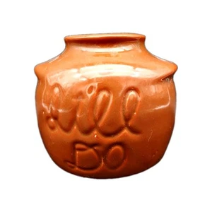 Vintage Little Brown Jug "It'll Do" Pottery Jar Bean Pot House of Webster 5 x 5" - Picture 1 of 8