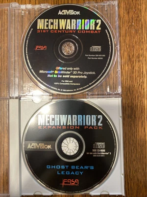 Mechwarrior 2 w/ Ghost Bear Expansion Pack Activision PC - Image 1 of 2