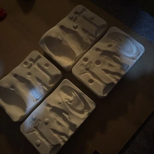 VTG Duncan Ceramic Prod/ Religious Molds/ 2PC LOT/Mary & Cross/ Fresco, CA/ - Picture 1 of 12