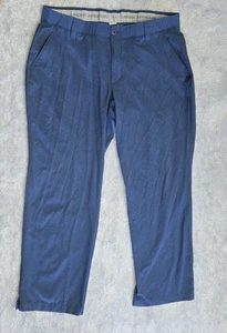 Under Armour Golf Chino Pants Men 40 X 30 (39x29) Blue Stretch Performance  - Picture 1 of 10