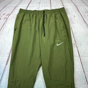 Pantalones Nike Para Hombre XL Verde Dri-FIT Challenger Joggers Cremallera Dobladillo Atlético DB4110-326 - Imagen 1 de 11