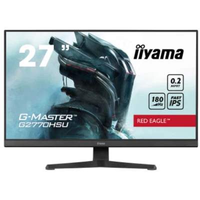 IIYAMA 27" G-Master IPS Full HD 180Hz 0.2ms Gaming Monitor 16:9 G2770HSU-B6 - Image 1 of 4