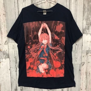 Rare Future Diary Yuno Gasai GILDAN T-Shirt Size L - Limited Edition Collectible - Picture 1 of 7