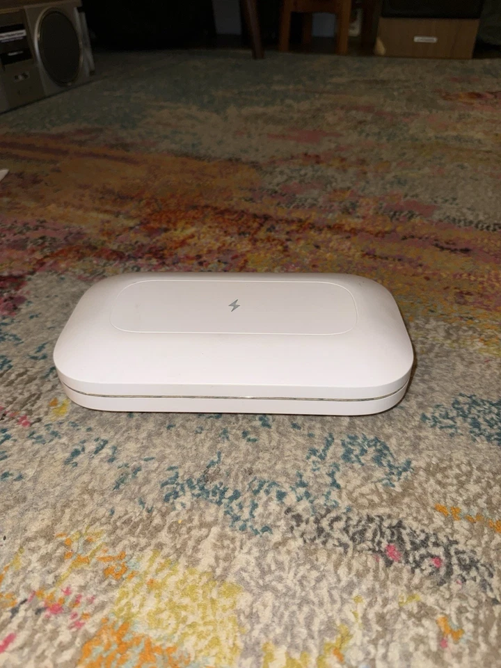 Smartphone PhoneSoap Pro UV desinfetante e carregador universal branco - Imagem 1 de 3