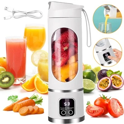 Spremiagrumi Elettrico Frullatore Portatile Mini Frullatore a Piantana Tazza Spremiagrumi per Cucina - Immagine 1 di 4