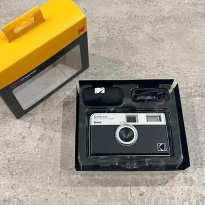 Kodak Ektar H35 Half Frame 35mm Film Camera Tested with Box Strap Japan - Image 1 of 4