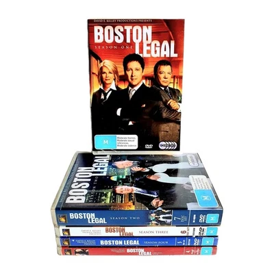 Boston Legal Complete Series Seasons 1-5 DVD Gift Set William Shatner Region 4  - image 1 of 4