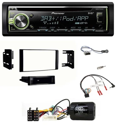 Pioneer DAB USB MP3 Lenkrad CD Autoradio für Nissan Micra 13-17 schwarz - Bild 1 von 4