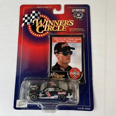 NASCAR 50th Anniversary Dale Earnhardt Jr. Coca Cola Monte Carlo #1 Car Diecast - Image 1 of 4