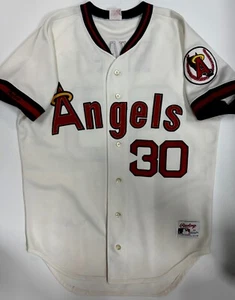 Nolan Ryan Vintage Rawlings Authentic California Angels White Jersey Size 42 - Picture 1 of 7