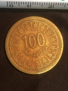 100 MILLIM 1960 TUNEZ (LATON) - Imagen 1 de 2